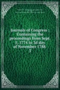 Journals of Congress