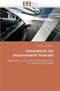 Simulation Du Mouvement Humain