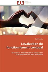 L'Évaluation Du Fonctionnement Conjugal