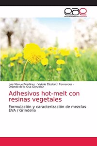 Adhesivos hot-melt con resinas vegetales