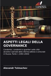 Aspetti Legali Della Governance
