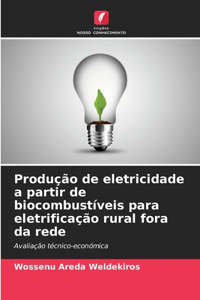 Produção de eletricidade a partir de biocombustíveis para eletrificação rural fora da rede
