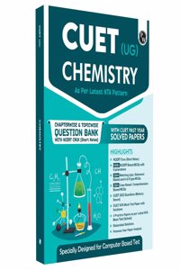PW CUET (UG) Chemistry Chapterwise & Topicwise Question Bank (2023- 2024) with Complete NCERT Crux, CUET PYQs (2022-2023) Past Year Questions and Mock Test