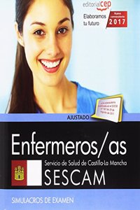 Enfermeros/as. Servicio de Salud de Castilla-La Mancha (SESCAM). Simulacros de examen