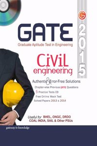 GATE 2015 - Civil Engineering (With CD) 12th Edition
