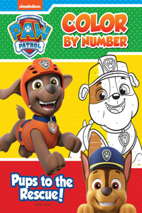 Pups to the Rescue: Paw Patrol, Color By Number Activity Book