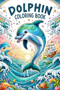 Dolphin Coloring Book