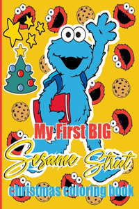 My First BIG Sesame Street Christmas coloring book