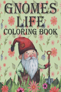 Gnomes Life Coloring Book