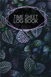 Time Sheet Log Book