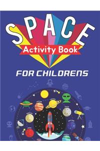 Space Activity Book for Childrens