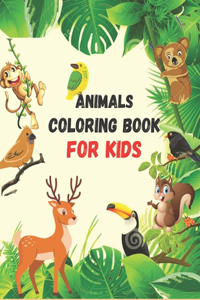 Animals Coloring Book for Kids