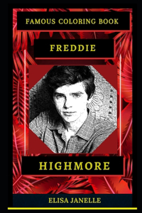 Freddie Highmore Famous Coloring Book