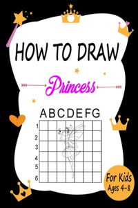 How to draw Princess for kids ages 4-8