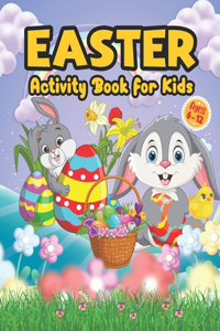 Easter Activity Book for Kids Ages 6-12