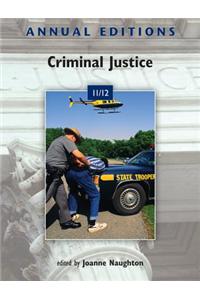 Annual Editions Criminal Justice 11/12