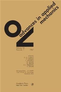 Advances in Applied Mechanics Volume 10