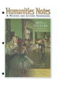 Arts and Culture: Volume 2: A Reading and Lecture Companion