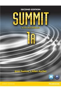 Summit 1A Split: Student Book with ActiveBook and Workbook