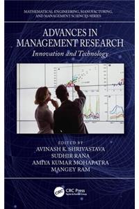 Advances in Management Research