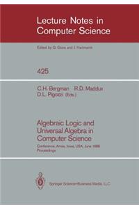 Algebraic Logic and Universal Algebra in Computer Science