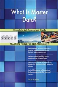 What Is Master Data? Complete Self-Assessment Guide