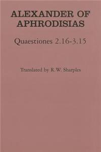 Quaestiones 2.16-3.15