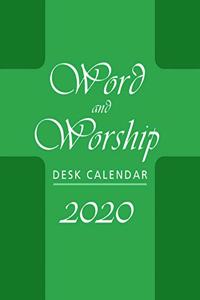 Word and Worship Desk Calendar 2020