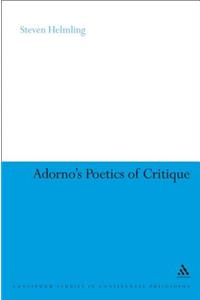 Adorno's Poetics of Critique