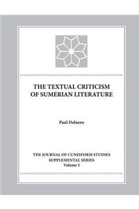 The Textual Criticism of Sumerian Literature