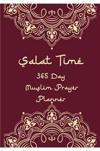 Salat Time 365 Day Muslim Prayer Planner