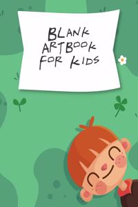 Blank Art Book For Kids