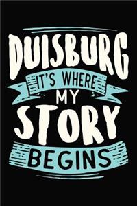 Duisburg It's where my story begins