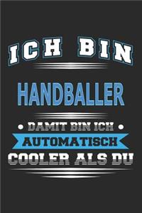 Ich bin Handballer Damit bin ich automatisch cooler als du