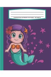 Composition Notebook 100 Pages / 50 Sheets
