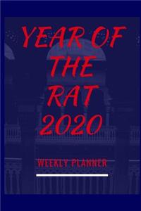 Year Of The Rat 2020 Weekly Planner