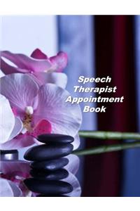 Speech Therapist Appointment Book