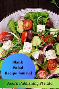 Blank Salad Recipe Journal