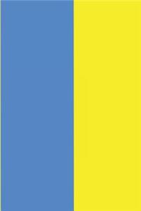 Ukraine Flag Journal