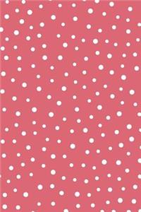 Trendy Polka Dots Design Notebook