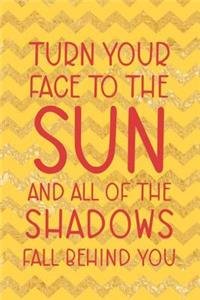 Turn Your Face To The Sun And All Of The Shadows Fall Behind You