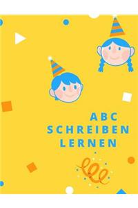 ABC Schreiben lernen: Alphabet schreiben lernen mit Druckschrift