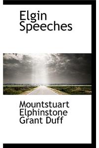 Elgin Speeches