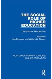 Social Role of Higher Education