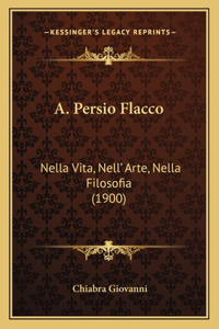 A. Persio Flacco