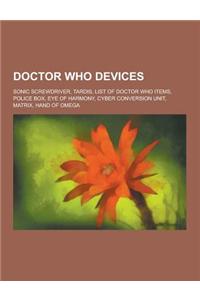 Doctor Who Devices
