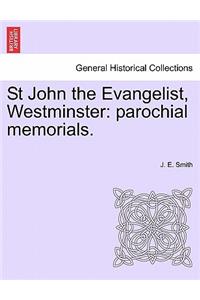 St John the Evangelist, Westminster