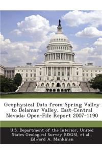 Geophysical Data from Spring Valley to Delamar Valley, East-Central Nevada