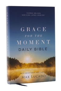 Nkjv, Grace for the Moment Daily Bible, Hardcover, Comfort Print