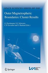 Outer Magnetospheric Boundaries: Cluster Results